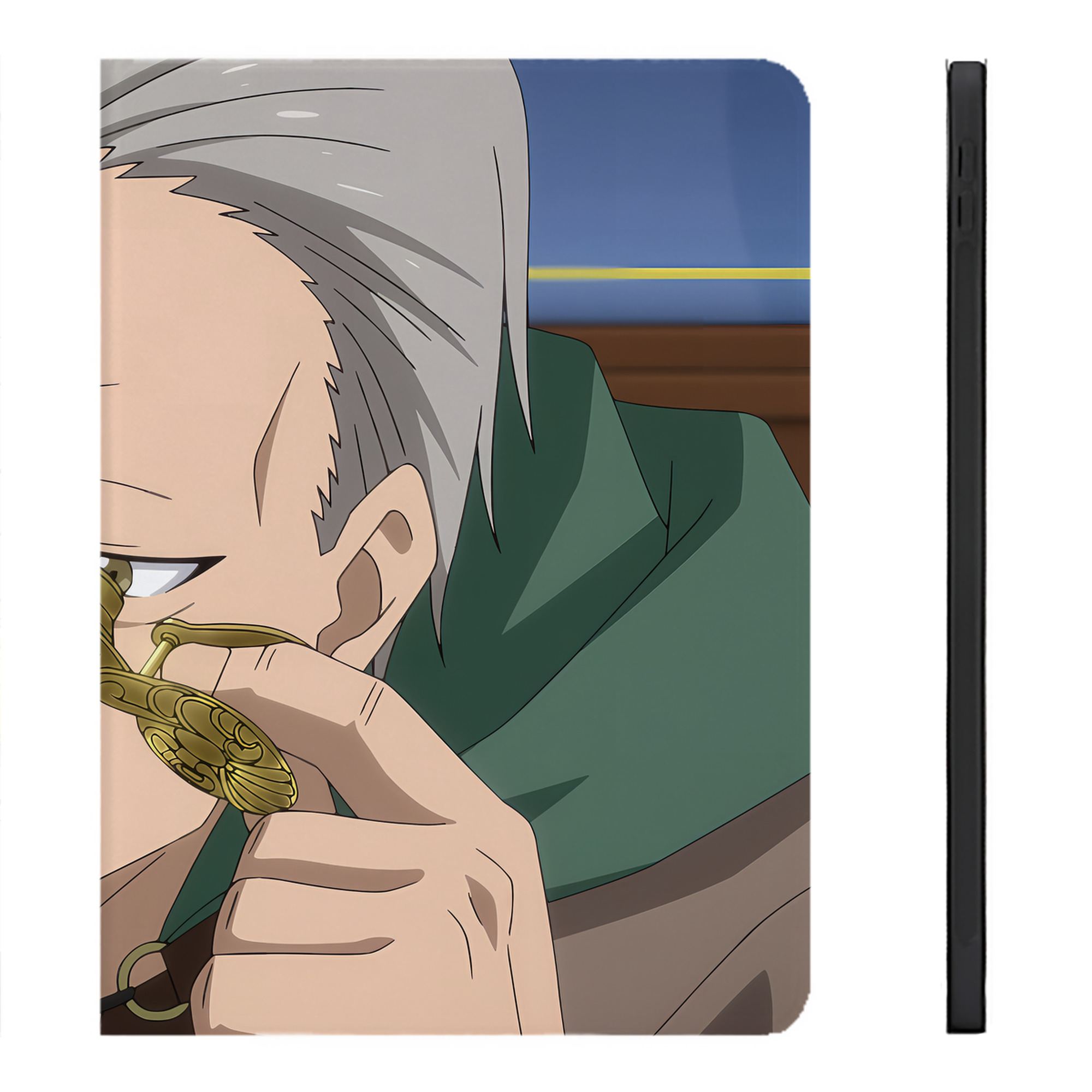 （画像用） 転スラ Regarding Reincarnated to Slime IPadケース ペンホルダー付き ブックスタイルデザイン